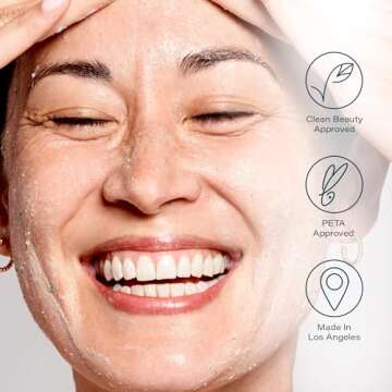 SKINN DermAppeal® Microdermabrasion Treatment for Smoother, Brighter, and Clearer Skin, 2oz - Exfoliating Facial Scrub Removes Dead Skin and Smooths Wrinkles and Fine Lines for Flawless, Glowing Skin