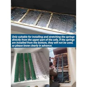 Kaupuar Upholstery DIY Tool Lever Spring Stretcher Upholstery Tools Sofa or Recliner kit