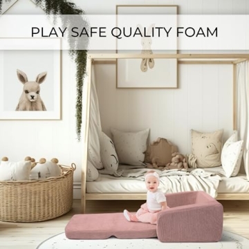 ZICOTO Comfy Kids Chair for Cozy Toddler Lounge