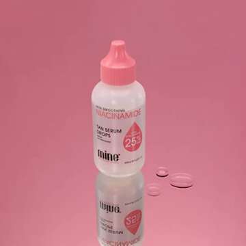 MineTan Niacinamide Serum Tanning Drops for All Skin Types