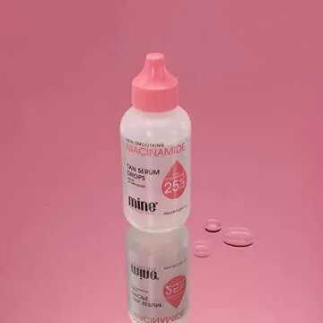 MineTan Niacinamide Serum Tanning Drops for All Skin Types