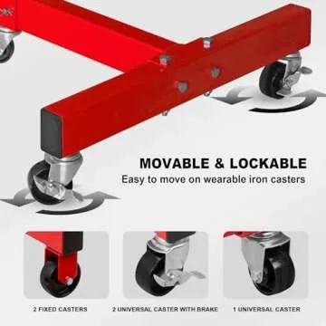 BIG RED T26801 Rotating Engine Stand with Folding Frame