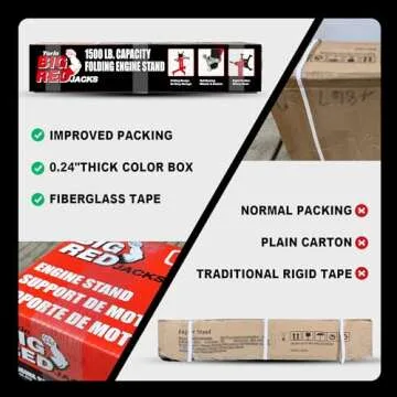 BIG RED T26801 Rotating Engine Stand with Folding Frame