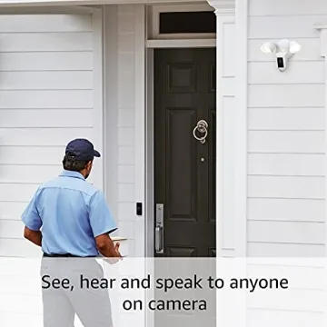 Ring Floodlight Cam Wired Plus 1080p HD 2-Pack for Home Security