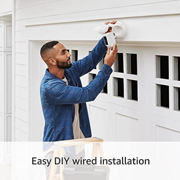 Ring Floodlight Cam Wired Plus 1080p HD 2-Pack for Home Security