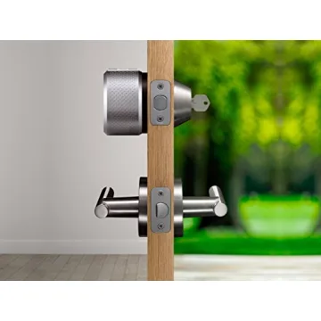 August Smart Lock 2nd Generation HomeKit Enabled Silver