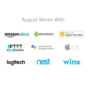 August Smart Lock 2nd Generation HomeKit Enabled Silver