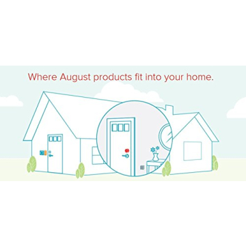 August Smart Lock 2nd Generation HomeKit Enabled Silver