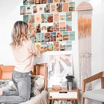 PROCIDA Aesthetic Wall Decor for Teen Girls 50 Piece Set