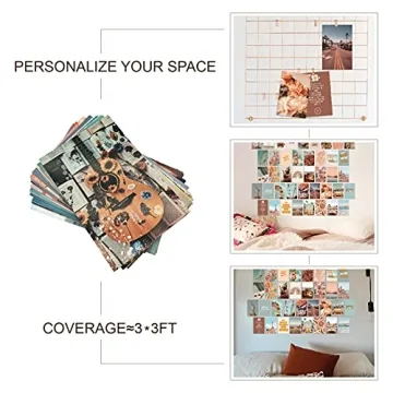 PROCIDA Aesthetic Wall Decor for Teen Girls 50 Piece Set