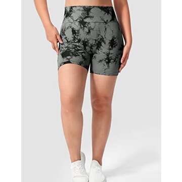 Seamless High Waisted Butt Lifting Scrunch Shorts