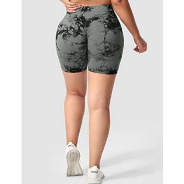 Seamless High Waisted Butt Lifting Scrunch Shorts