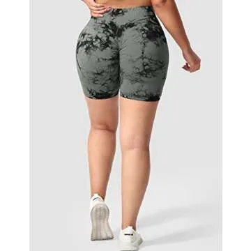 Seamless High Waisted Butt Lifting Scrunch Shorts