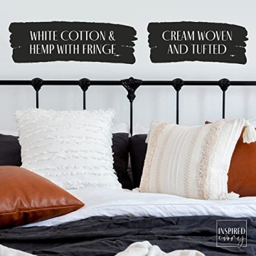 Stylish Ivory Decorative Pillow Covers for Home Decor