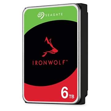 Seagate IronWolf 6 TB Internal NAS HDD for RAID - CMR 7200 RPM