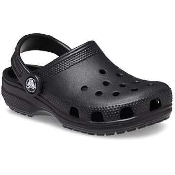 Crocs Unisex-Child Classic Clogs - Perfect for Kids' Adventures
