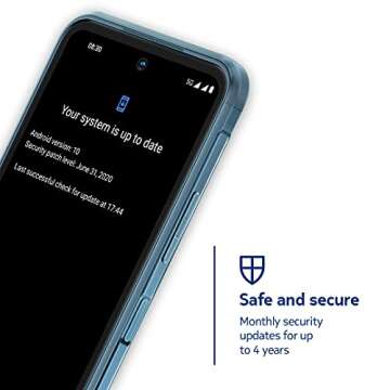 Nokia XR20 5G, Android 11, Unlocked Rugged Smartphone, Dual SIM, US Version, 6/128GB, 6.67-Inch Screen, 48MP Dual Camera, Granite
