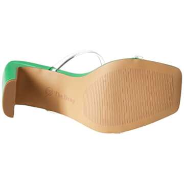 Stylish Avery Square Toe Heeled Sandal for Women