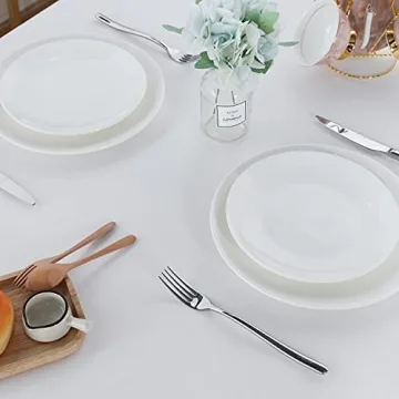 Fitable Rectangle Tablecloth Stain and Wrinkle Resistant