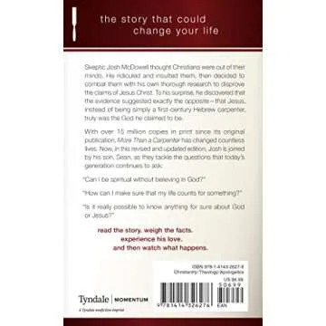 More Than a Carpenter - Inspiring Resource for Personal Growth