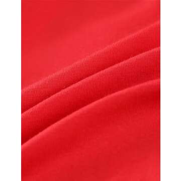 CRZ YOGA Open Back Short Sleeve Crop Top for Women Loose Athletic Yoga Workout Tops Casual Cropped Tee Shirts Deep Red Small