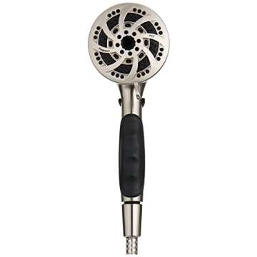 ETL Oxygenics 92489 Fury RV Handheld Shower - Brushed Nickel, 72 inch Hose length