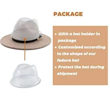 Stylish Lisianthus Fedora Hat for Every Outdoor Occasion