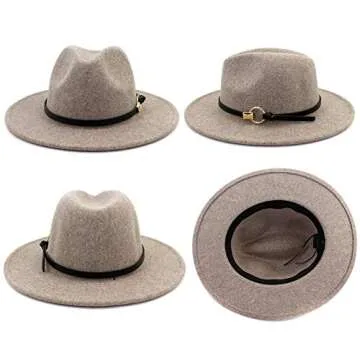 Stylish Lisianthus Fedora Hat for Every Outdoor Occasion