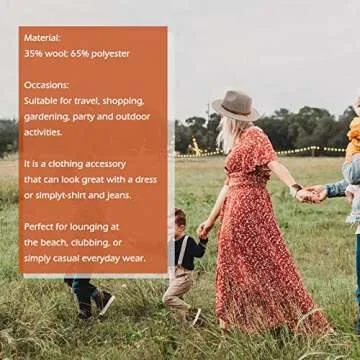 Stylish Lisianthus Fedora Hat for Every Outdoor Occasion