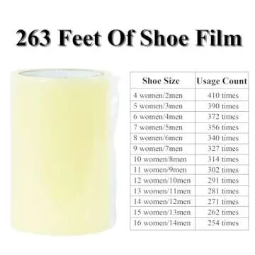 Automatic Shoe Cover Dispenser Machine, Shoe Film Machine Containing 263 Ft of Disposable Shoe Film, Shoe Wrapping Machine for All Sizes, Disposable Shoe Films Keep House Floors and Rugs Clean