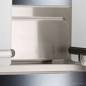 Urban Ambiance Brushed Nickel Bathroom Vanity Light