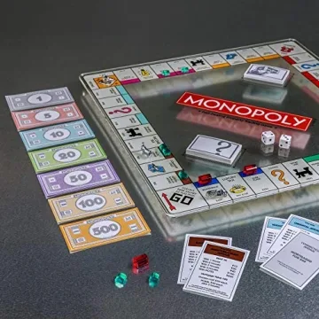 Monopoly Glass Edition by WS Game Company for Elegant Gamers