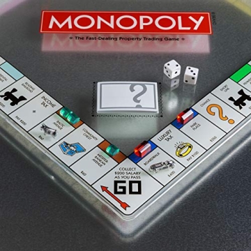 Monopoly Glass Edition by WS Game Company for Elegant Gamers