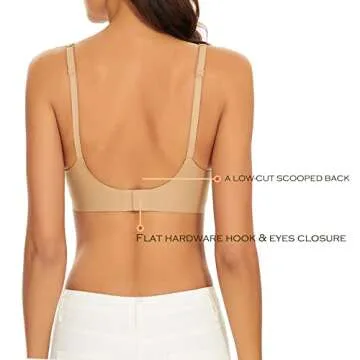 Comfortable Wirefree Seamless Bra for Everyday Use