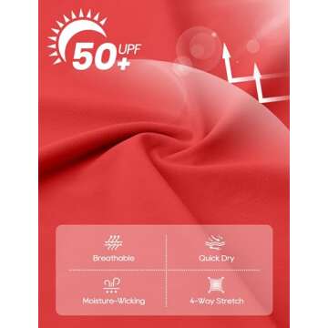 CRZ YOGA UPF 50+ Tennis Dress for Women with Built-in Shorts and Bras for Athletic Workout Exercise Golf Festival Red Medium