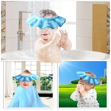 HOOYEE Adjustable Bath Cap for Toddlers, Babies, Kids
