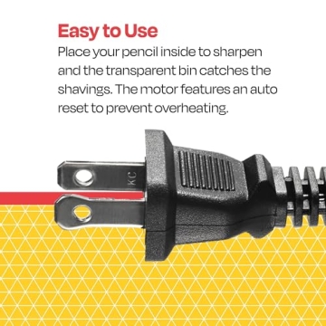 School Smart Pencil Sharpener Efficient and Durable