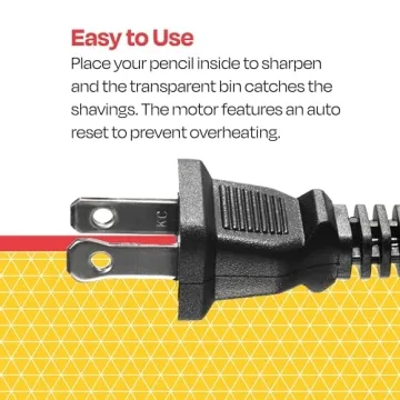 School Smart Pencil Sharpener Efficient and Durable