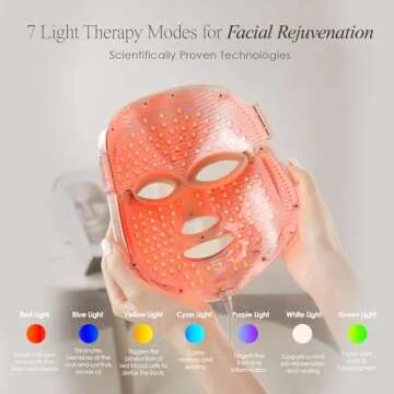Project E Beauty LED Face Mask | 7 Light Colors for Radiant Skin