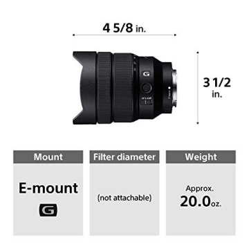 Sony FE 12-24mm F4 G Wide-Angle Zoom Lens for Photographers