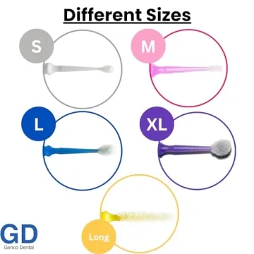 Disposable Micro Applicator Brush for Makeup Precision