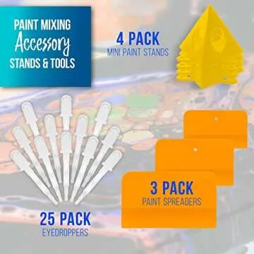 U.S. Art Supply Floetrol Paint Kit - Essential Pouring Supplies