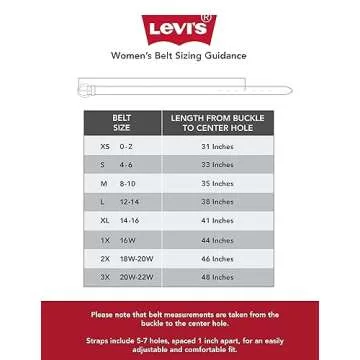 Stylish Levi's Women's Slim Leather Jean Belt