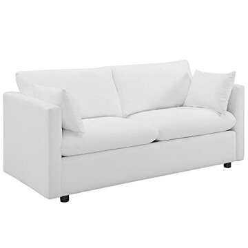 Modway Activate Modern Fabric Sofa Couch - Comfort & Style