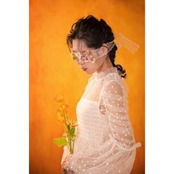 Kate Orange Photography Backdrops Abstract Photo Backdrop Poratrait Background for Photoshoot, 5x7ft