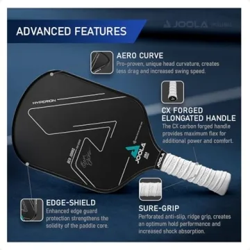 JOOLA Ben Johns Pickleball Paddle for Superior Spin and Control