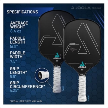 JOOLA Ben Johns Pickleball Paddle for Superior Spin and Control