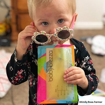 Baby Brezza Baby Food Pouches - Eco-Friendly & Reusable