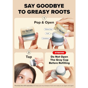 I DEW CARE Tap Secret Refill Set for Fresh Hair