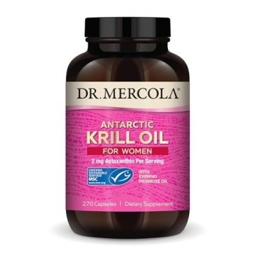 Dr. Mercola Krill Oil for Women - Premium Omega-3 Supplement